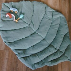 Vloerkleed blad groen