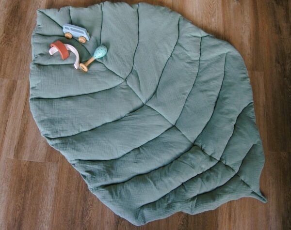 Vloerkleed blad groen