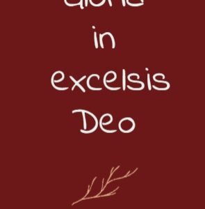 Kerstkaart Gloria in excelsis Deo